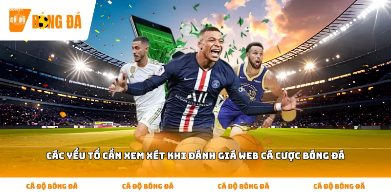 Các yếu tố cần xem xét khi đánh giá web cá cược bóng đá